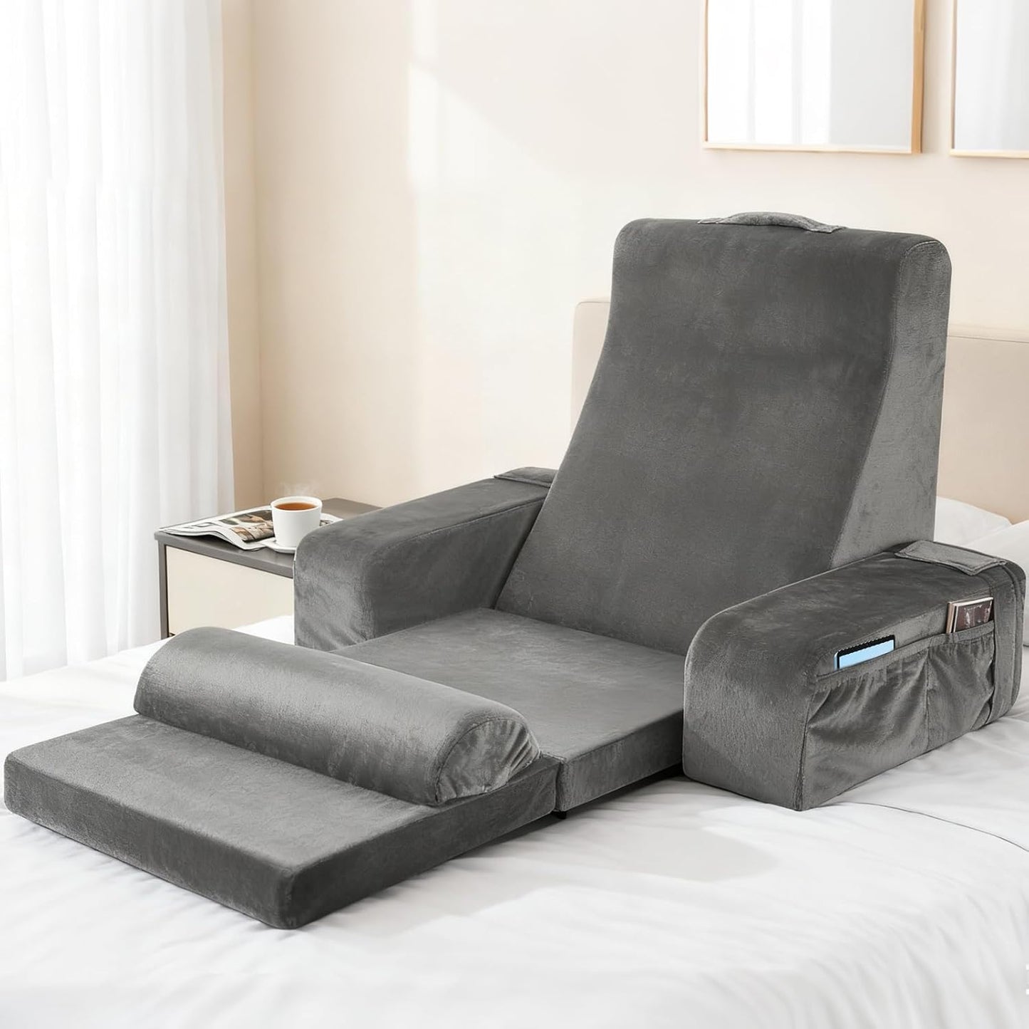 Mit Boden und Bein Kissen